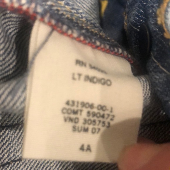 Gap 1969 blue jeans size 4 Boot cut - Picture 6 of 7